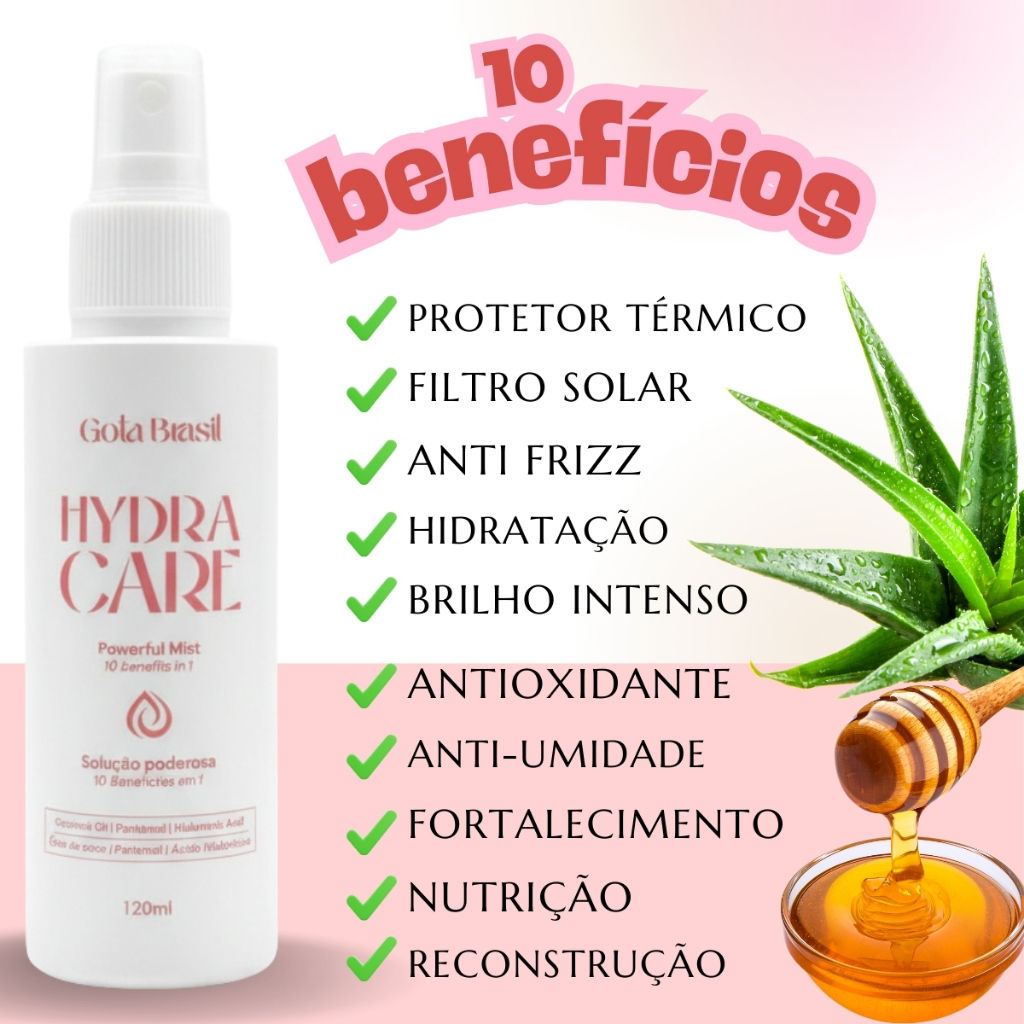 Uso Obrigatório Protetor Térmico Antifrizz Perfume Capilar Protetor Solar Leave-in 120ml