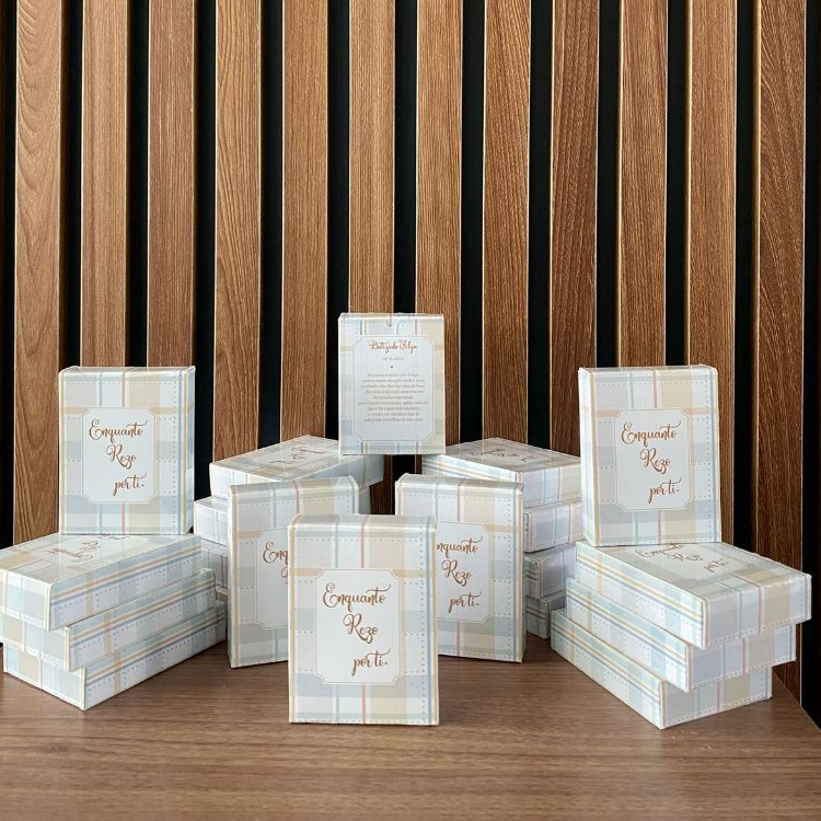 Caixinha de Versículos (Lembrancinha de Oração pela Criança) em Oferta na Shopee