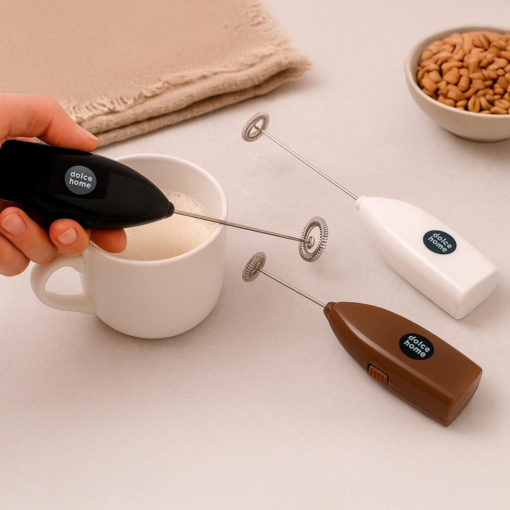 Mini Mixer Misturador De Bebidas Varias Cores - Dolce Home em Oferta na Shopee