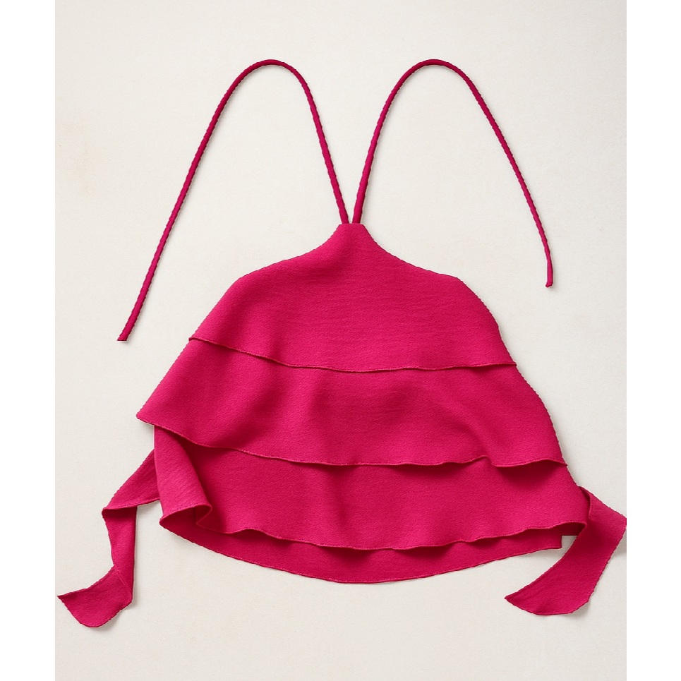 Blusa Infantil e Juvenil para Meninas e Adolescentes Blusa com Detalhe de Babado Babados no Tecido Duna (Binf521)