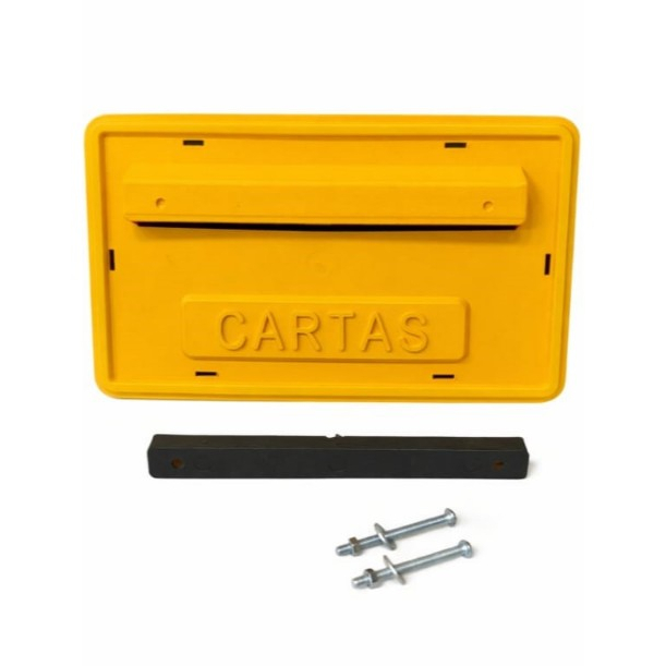 Caixa de Cartas Correio PVC para Embutir ou para Gradil e Portão.