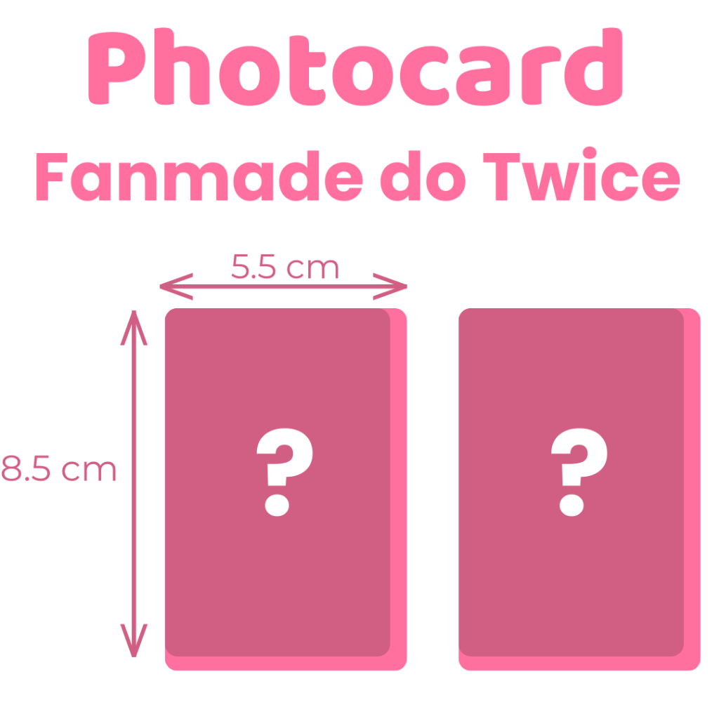 Kit 9 Photocards Fanmade TWICE Strategy | K-pop | Colecionável