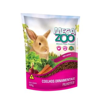 Ração Megazoo Super Premium Coelhos Filhotes 500g Nutrição Completa e Saudável em Oferta na Shopee