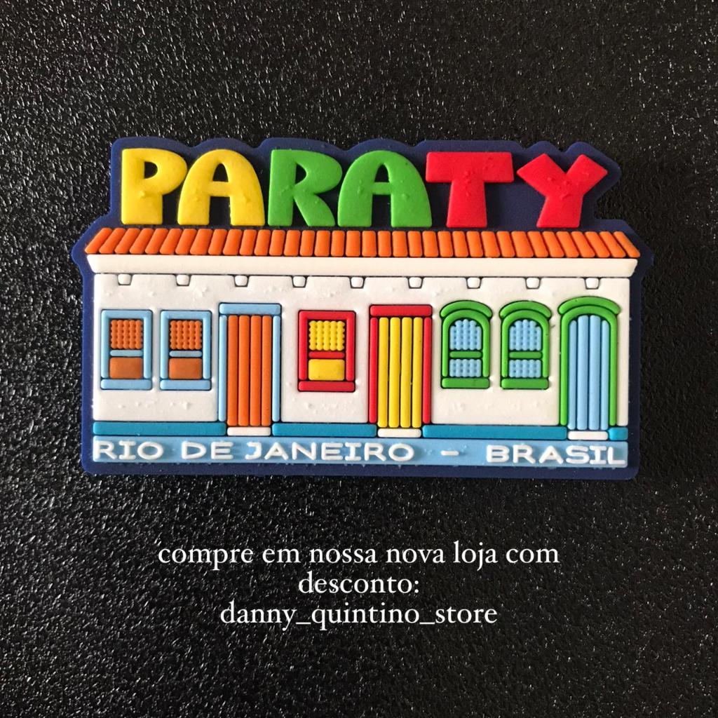Ímã Paraty RJ Casinha – Ímã de Geladeira em Oferta na Shopee
