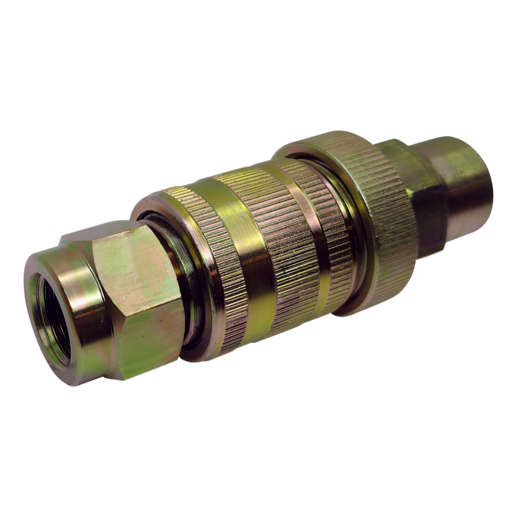 Engate Rápido Carreta Freio a Ar Fêmea com Trava e Pino Completo - M16x1,5 1/2 NPT