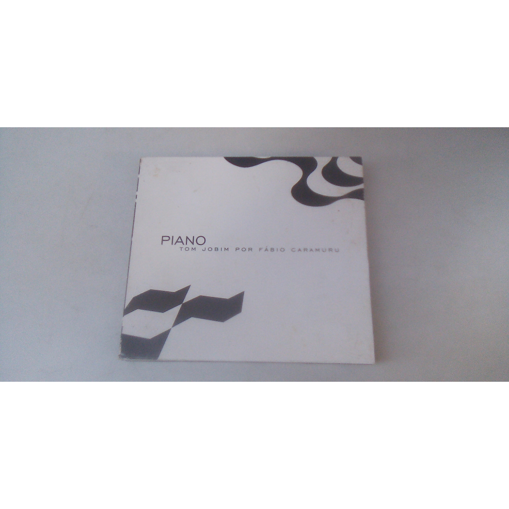 Cd - Piano - Tom Jobim por Fábio Caramuru - 2 CDs
