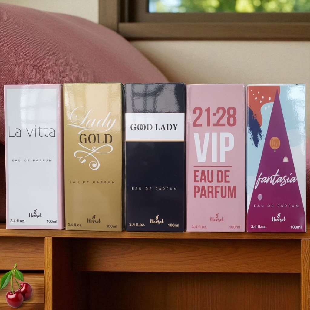 Kit com 5 perfumes | feminino| 100ml em Oferta na Shopee