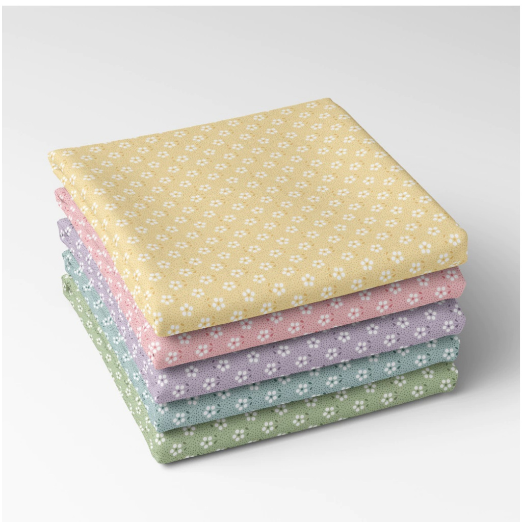 Tricoline mini Primavera 100% algodão - cada unidade corresponde a 0,50cm x 1,50m