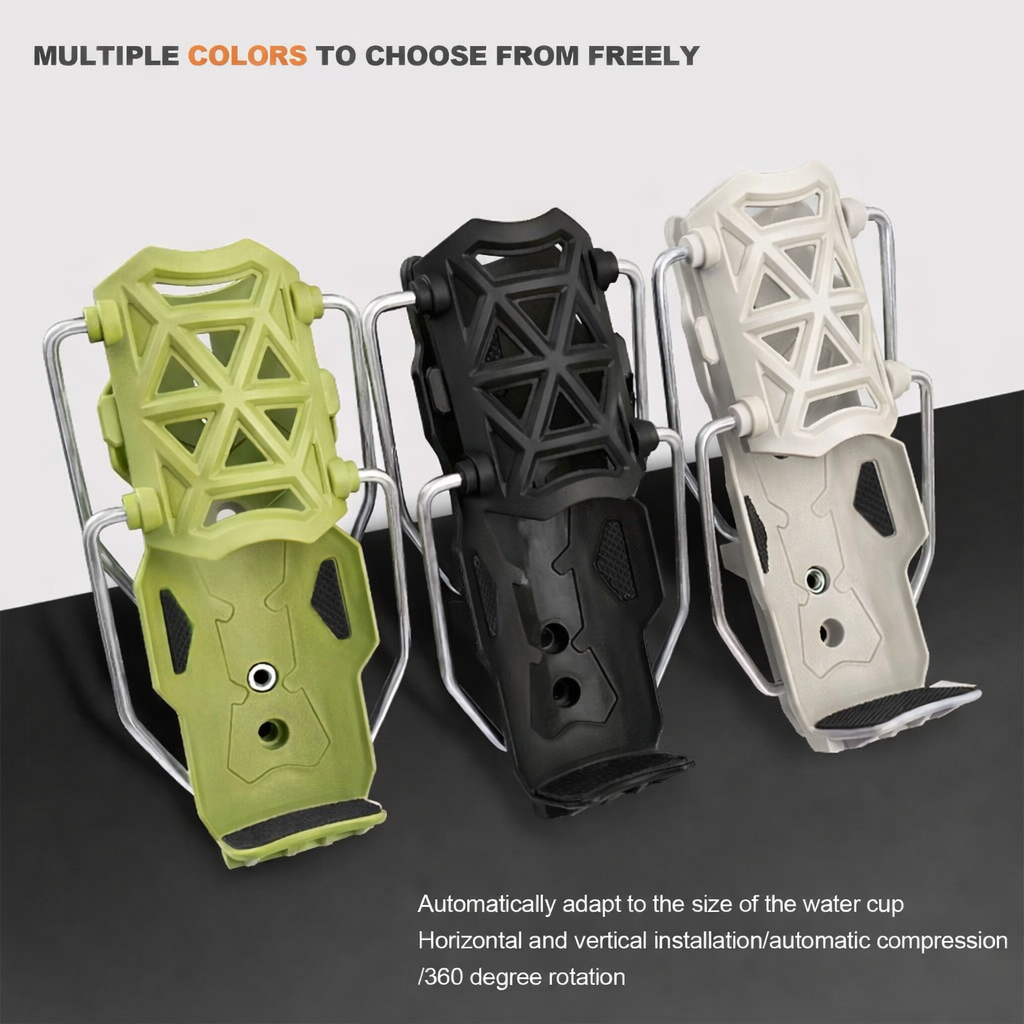 Detalhes do Suporte Porta Copo 360° Universal - Ideal para Carrinho de Bebê e Bike Moto (Clip Rápido)