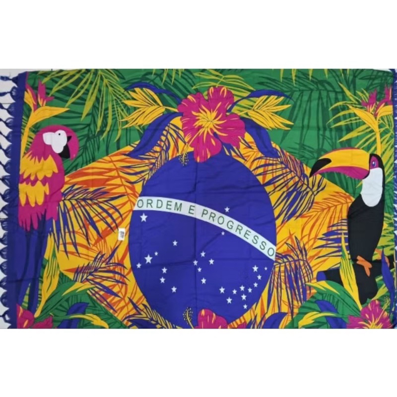 Canga de Praia Bandeira do Brasil  2026