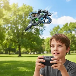 Avião 2.4ghz Controle Remoto 360° Avião De Espuma Brinquedo em Oferta na Shopee