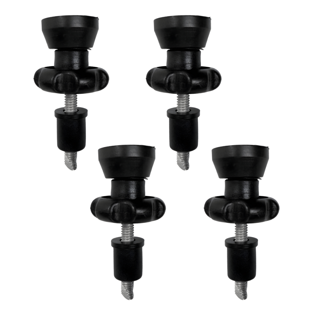 Kit 4 Manípulos para Portão Pet Grade De Proteção Para Cachorro Cerca Bebê