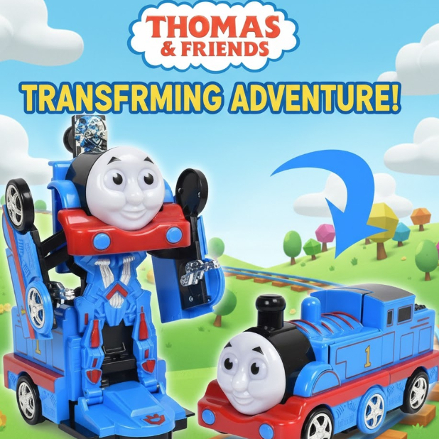 Robozinho Trem Thomas brinquedo musical para bebês e crianças. Entrega rápida