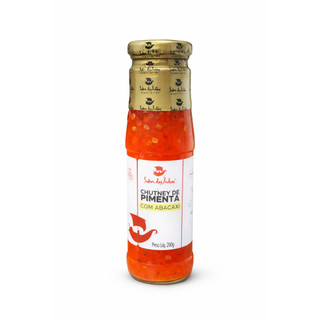 Chutney de Pimenta com Abacaxi Sabor das Índias (Agridoce Tropical)