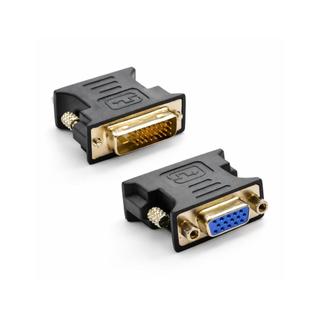 Adaptador Conversor DVI-D Dual Link 24+1 Para VGA Fêmea Novo a Pronta Entrega