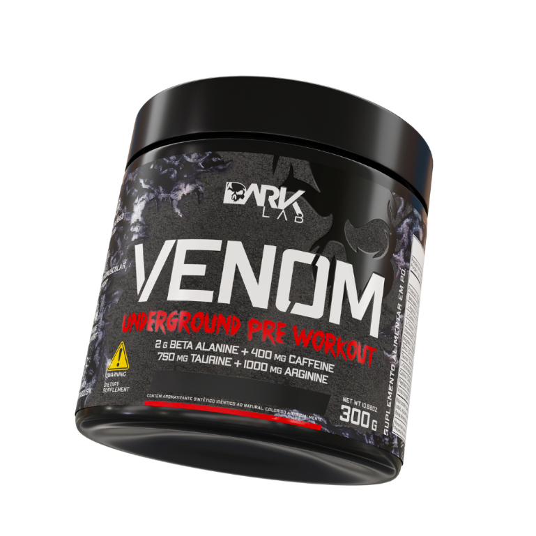 Pré Treino Venom Underground Pre Workout 300g Dark Lab