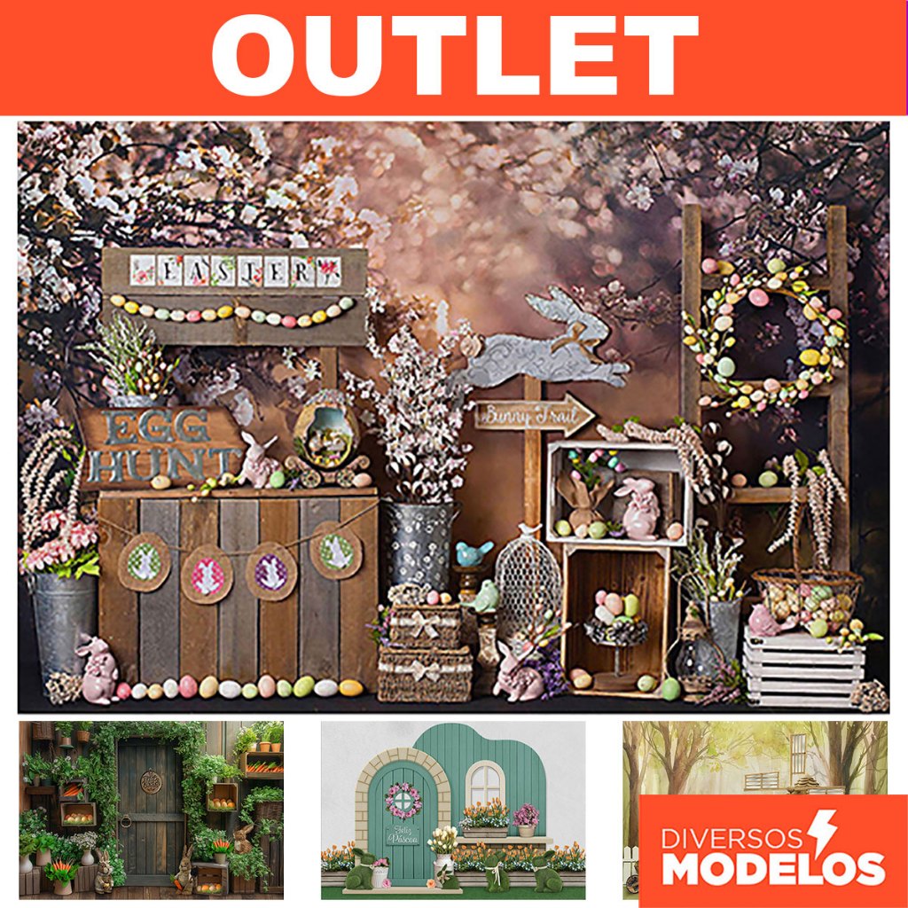 Fundo Fotográfico Páscoa Cenário Tecido Queima Estoque 260x170 em Oferta na Shopee