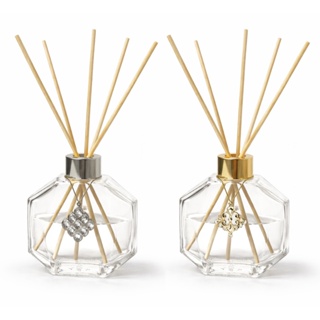 Frasco Difusor Vidro 180ml Rosca 28 Luxo Tampa Prata ou Dourada Aromatizador Ambiente em Oferta na Shopee