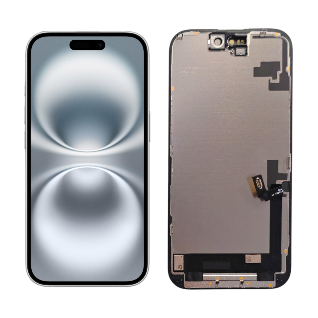 Tela Frontal Display LCD Compatível iPhone 16 Importada Qualidade Celular Acessórios Técnico