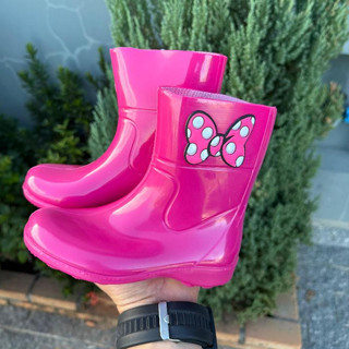 Galocha Infantil Feminina LAÇO 19 AO 34 Bota Impermeavel Bota Galocha