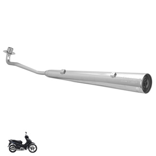 Escapamento Escape Modelo Original Biz 125 2006 2007 2008 2009 2010 Cromado em Oferta na Shopee