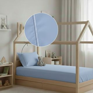 Jogo Lençol Cama Infantil Montessoriana 2 Peças Percal 400 Fios Menina e Menino Fronha Ponto Palito em Oferta na Shopee