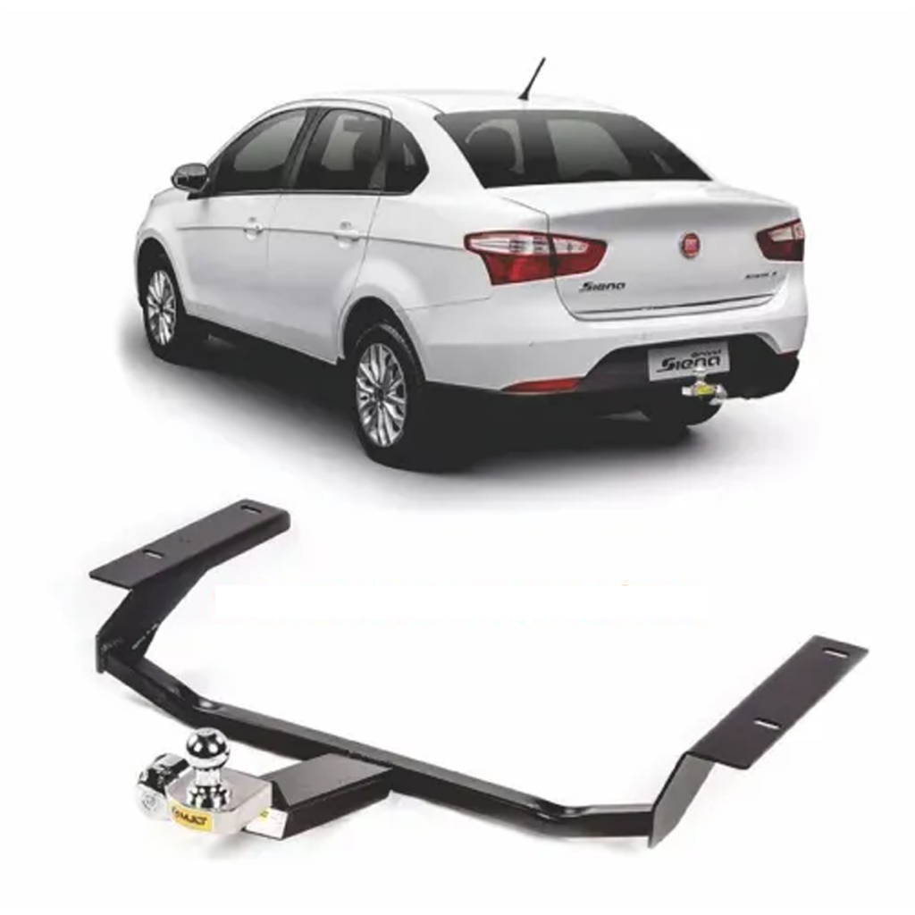 Engate Carretinha Reboque Fixo Grand Siena 2012 a 2024 - 700 Kg - Brucke FT4018