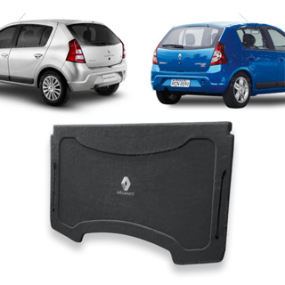 Tampao Porta Malas Bagagito Sandero 2008 A 2014 Carpetado C/ Furo Falante 6x9 em Oferta na Shopee