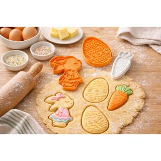 KIT C/3 Cortador Marcador Massas Páscoa Pasta Americana Artigo de Confeitaria Biscoito em Oferta na Shopee