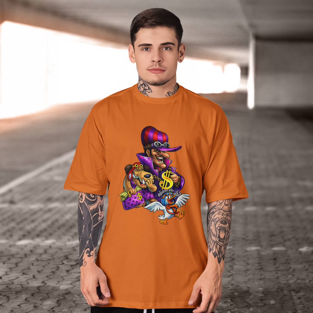Camiseta Streetwear Aviador travesso e os cumplices conforto e estilo 100% Algodão