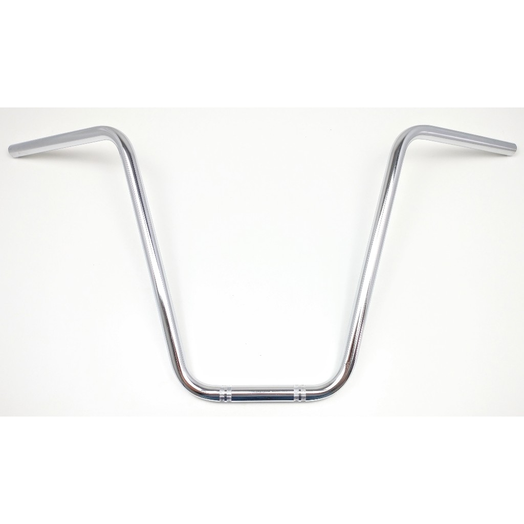 Guidon Guidão Alto Seca Suvaco 40 Cm Chopper Intruder Mirage Virago Kansas Custom Cromado 22 Mm 7/8
