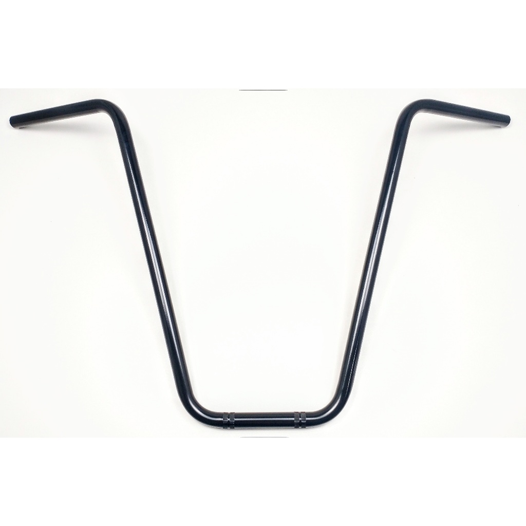 Guidão Seca Suvaco Alto 50 Cm Intruder Chopper Mirage Virago Kansas Custom Preto 22 Mm 7/8 Pol