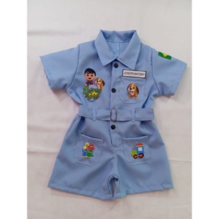 fantasia macacão Bento e toto em Oferta na Shopee