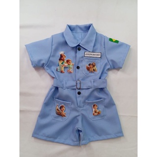 macacão fantasia infantil tu és pedro em Oferta na Shopee