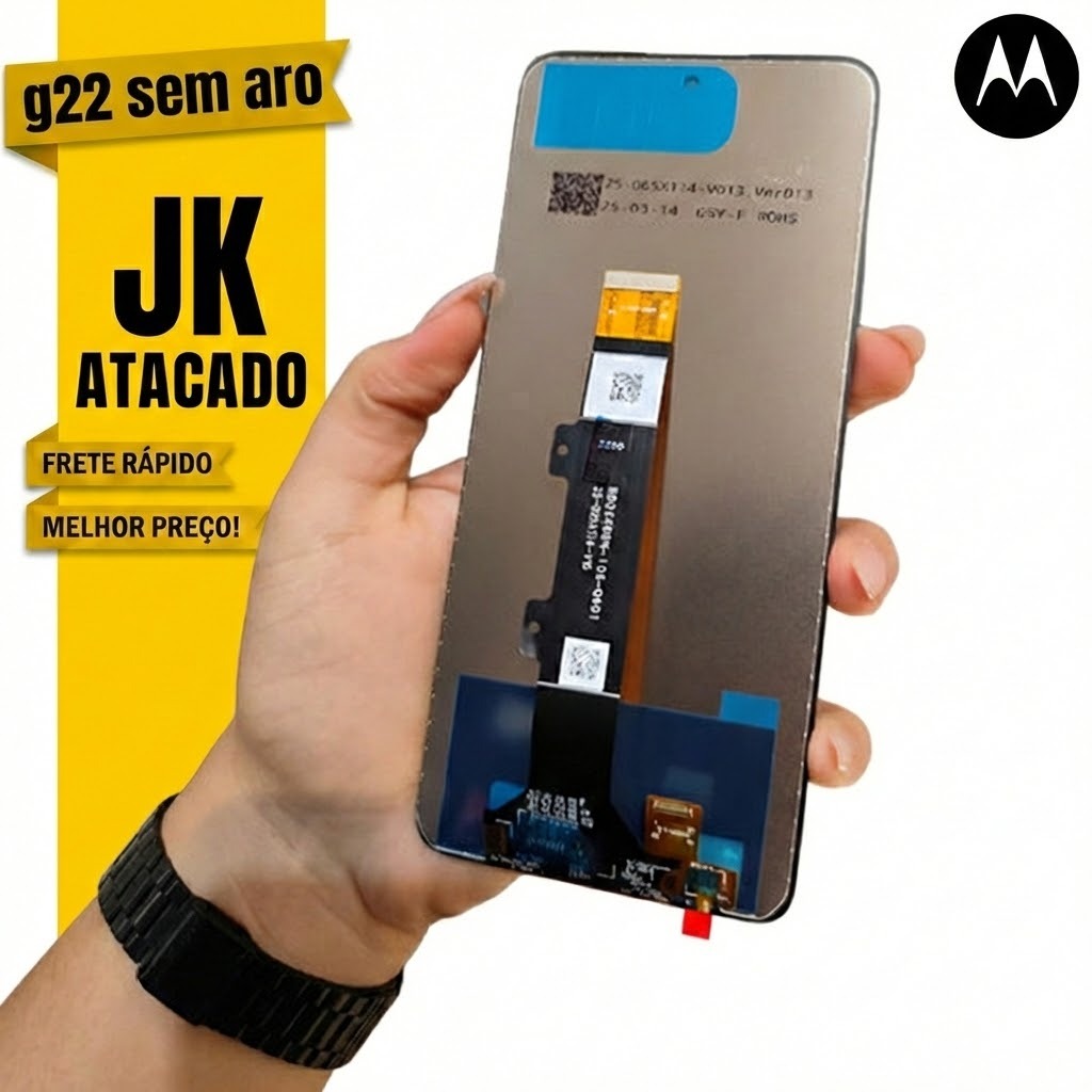 🔥 Frontal Display para Moto G22 / E32 4G (Sem Aro) | Tela Touch LCD de Reposição 🛠️ Envio Rápido em Oferta na Shopee