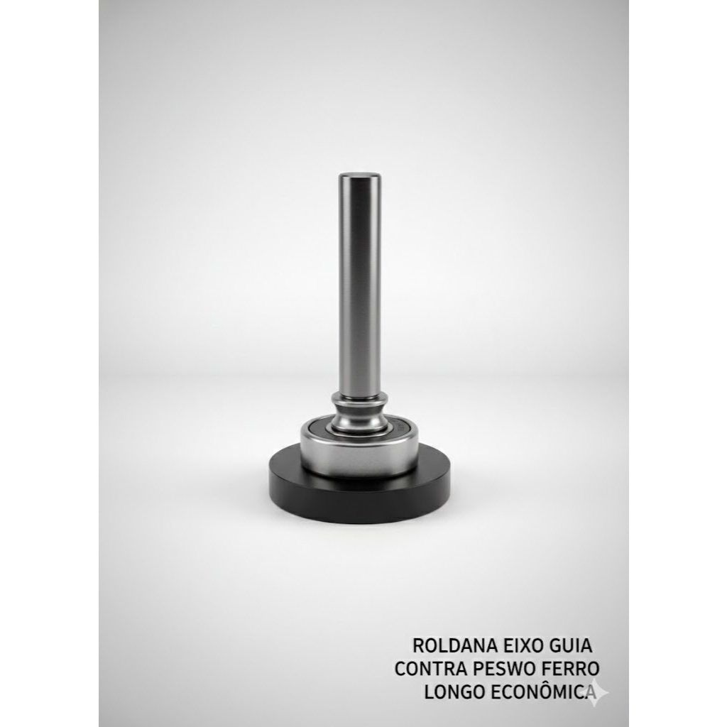 ROLDANA EIXO GUIA CONTRA PESO FERRO LONGO ECONÔMICA 70MM