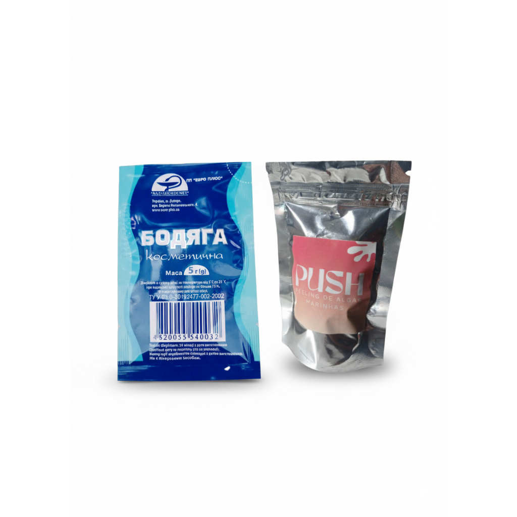 Esfoliante para os pés e corpo c/ PEELING DE ALGAS + Calmante Pos