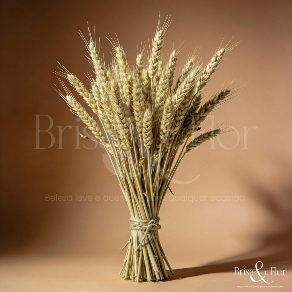 80 Hastes de Trigo Seco Natural Arranjo Grande Decorativo Ramo Desidratado Decoração de Ambiente
