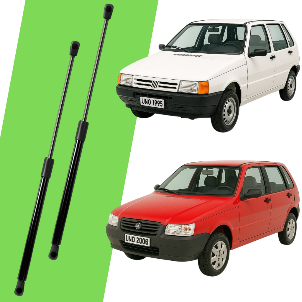 Amortecedor Porta Malas Tampa Traseira Fiat Uno Mille Quadrado Todos 1991 Até 2010 em Oferta na Shopee