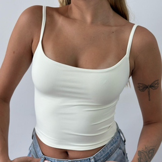 Regatinha Feminina Lisa Poliamida Premium Modela o Corpo inteira tecido duplo em Oferta na Shopee