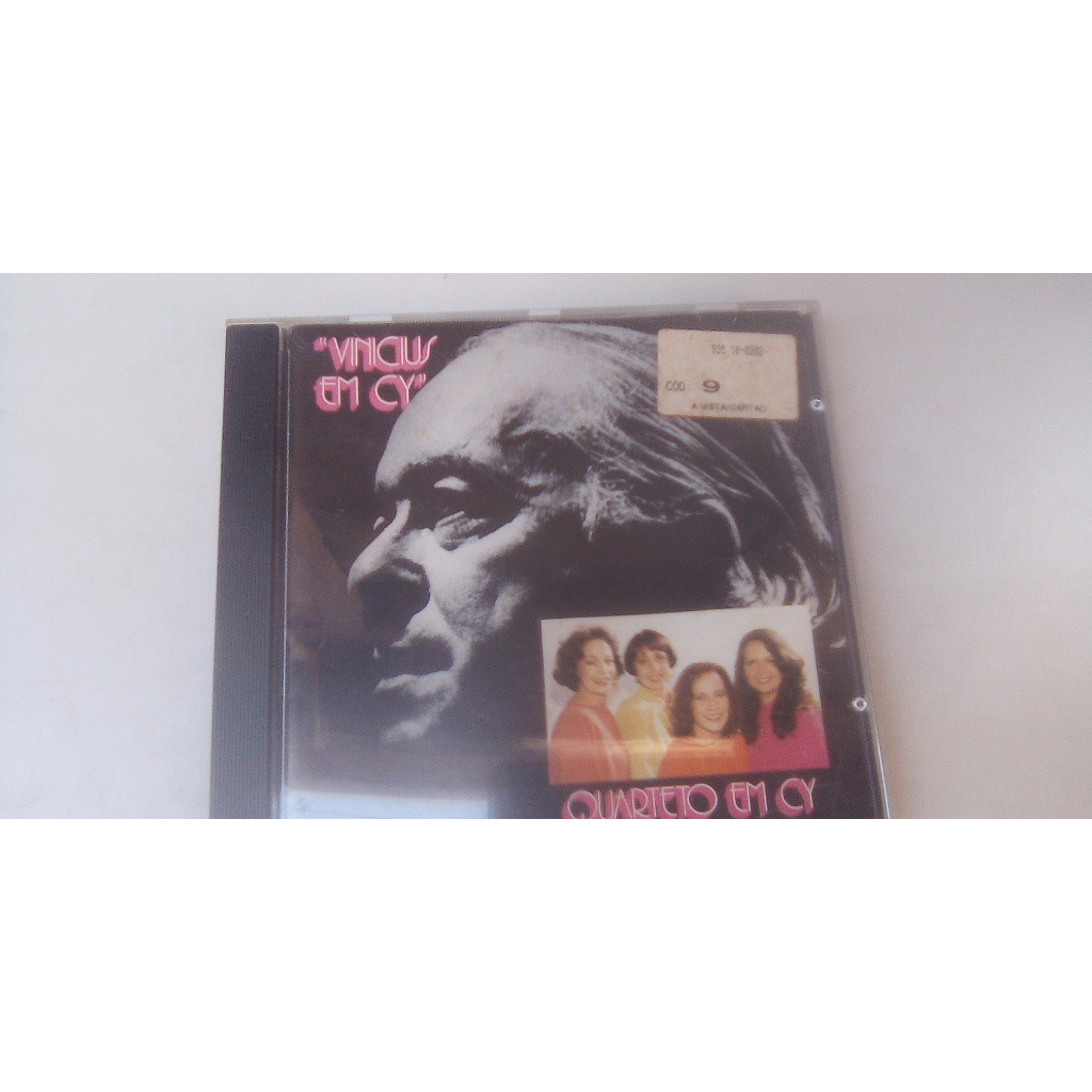 CD - Vinicius em Cy - Quarteto em Cy - Vinicius de Moraes