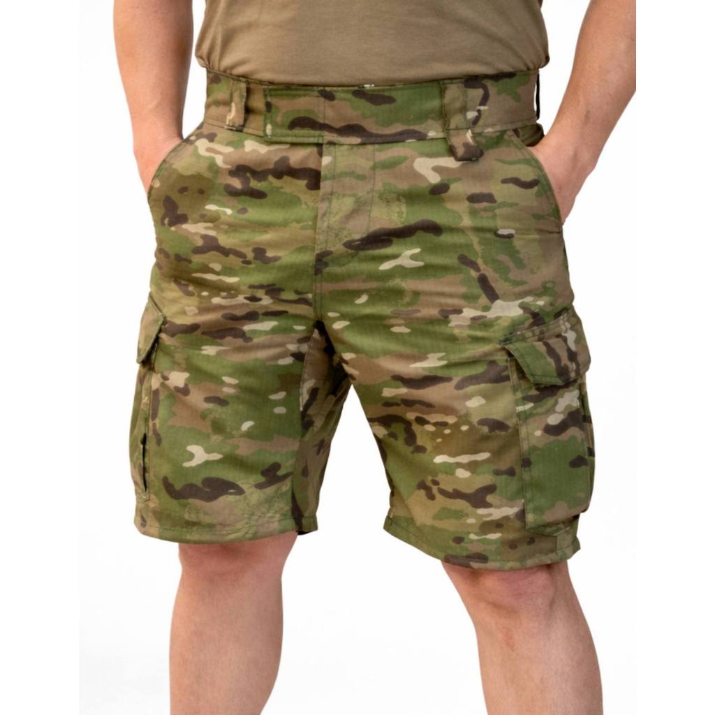 Bermuda Tática 6 Bolsos Segurança Vigilante Operacional Cargo profissional durável moderno uniforme