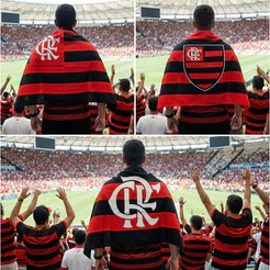 Bandeira Torcida Futebol | Tecido Microfibra | Vários Tamanhos