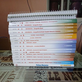 Livros Apostilas Coleção Objetivo (unitários) Pré-Vestibular Estudos em Oferta na Shopee