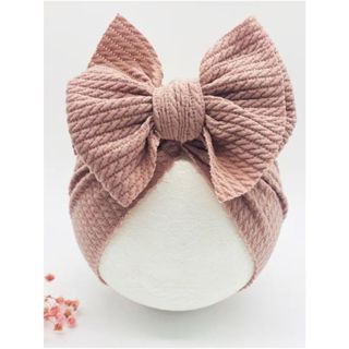 Turbante Infantil Com Laço Touca Para Bebês Meninas Zoe RN em Oferta na Shopee