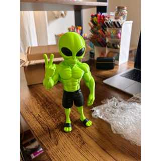 ET Verde Fitness Setup Gamer Exclusivo Decorativo Boneco Colecionável Alien miniatura Personalizado em Oferta na Shopee