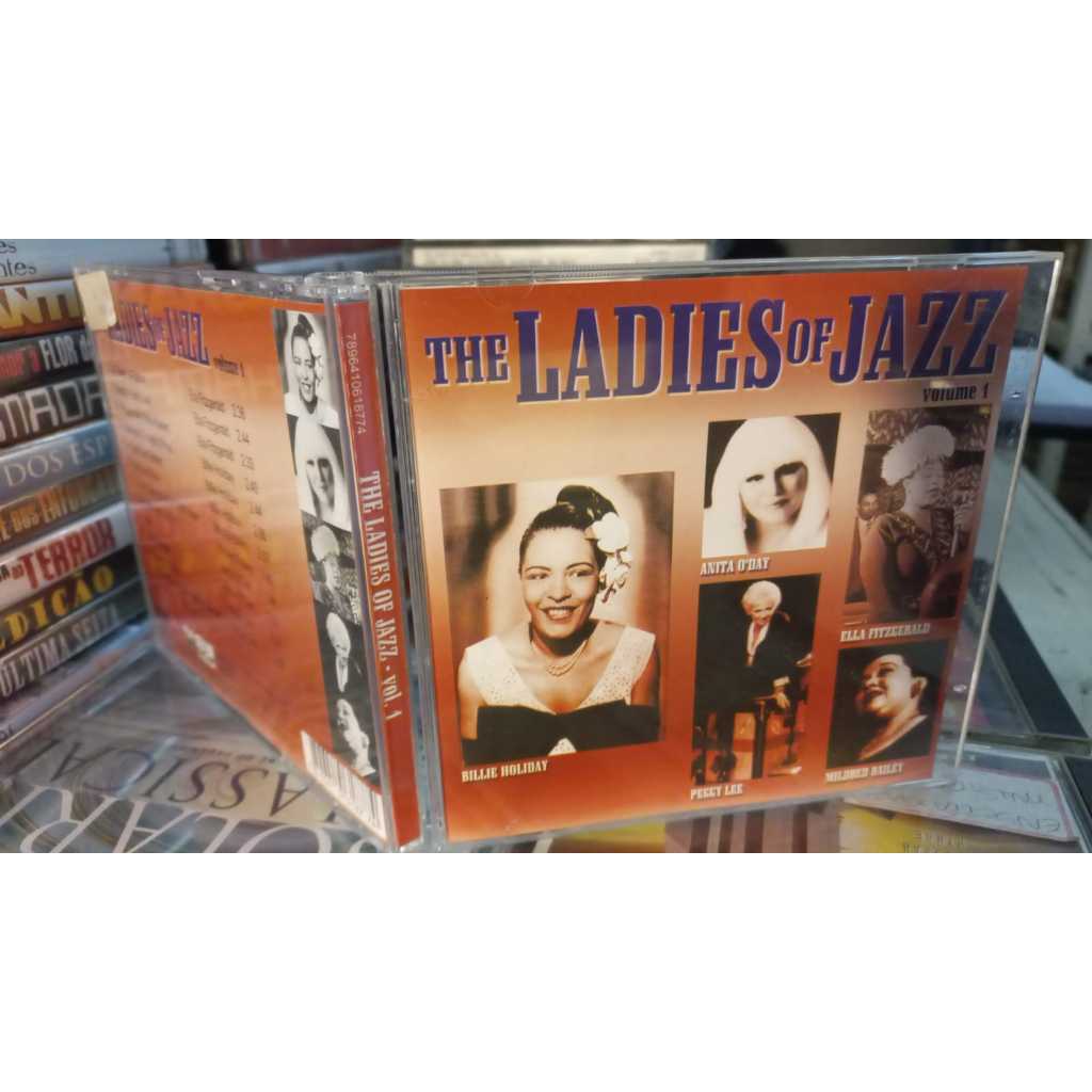 Cd Vários - The Ladies Of Jazz Volume 1 - Excelente - Peggy Lee Anita o'day ella fitzgerald billie holday bailey