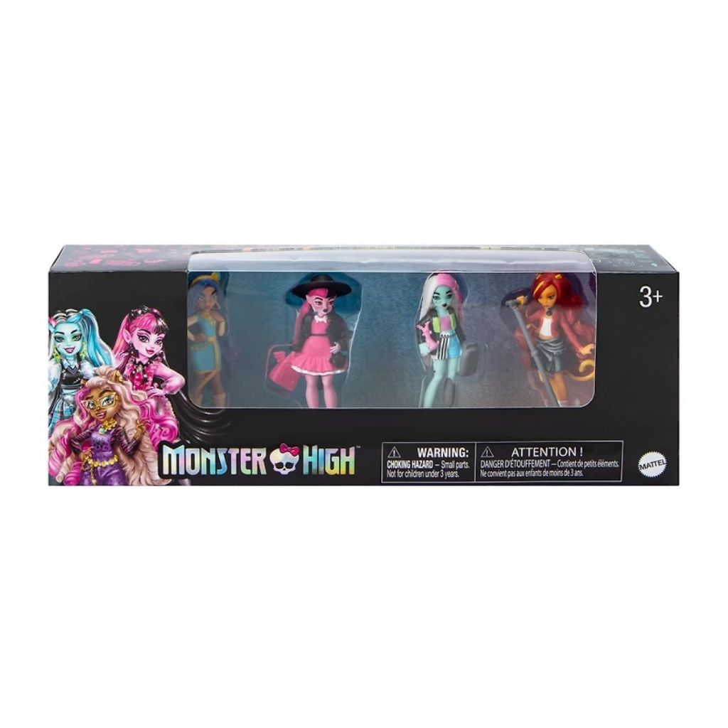 Monster High figuras 4 MINIATURAS 6 CM DRACULAURA