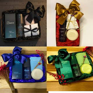 Kit Masculino presente Natal Aniversário lembracinhas a pronta entrega Natura e oboticario