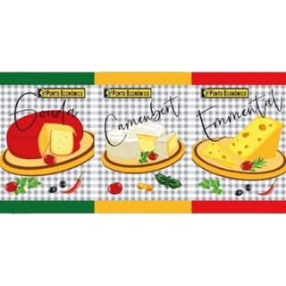 KIT 3 PANOS DE PRATO/COPA FELPUDO TEKA FIORI COM VÁRIAS ESTAMPAS EM PROMOÇÃO em Oferta na Shopee